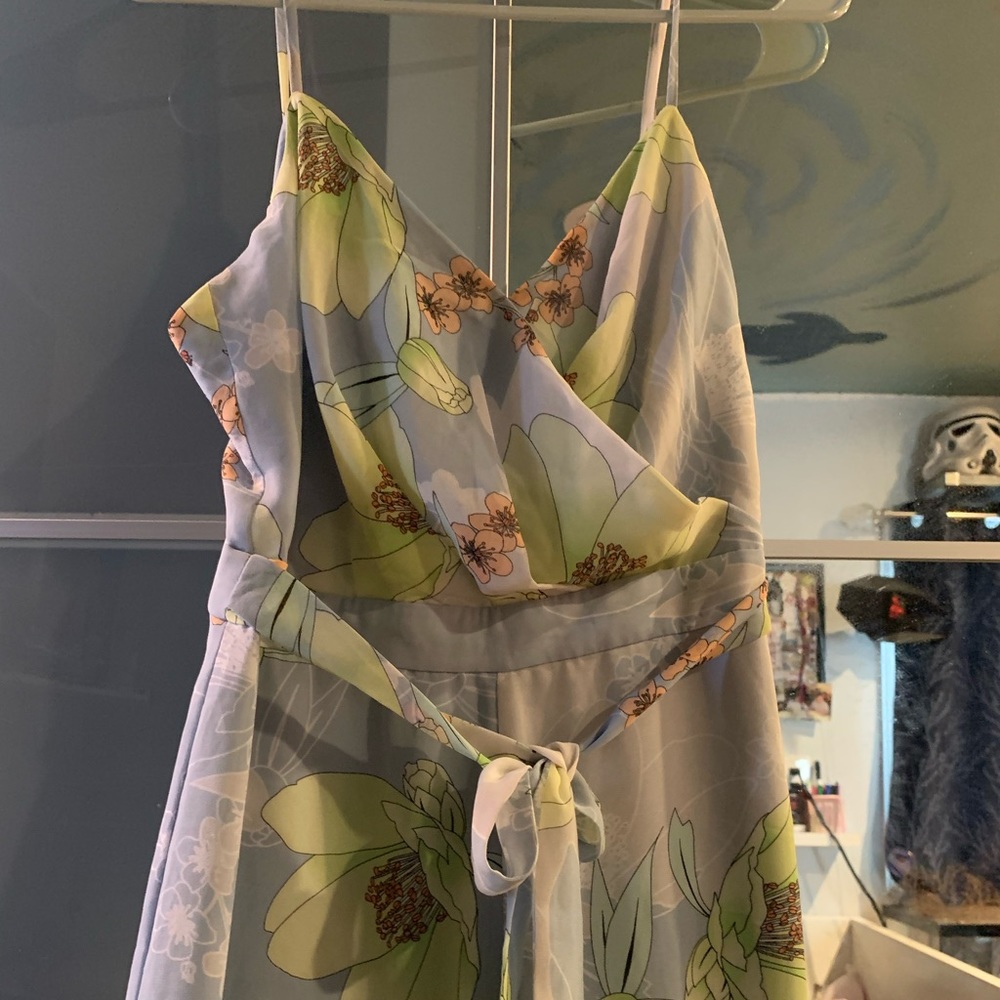 GUESS floral jumpsuit